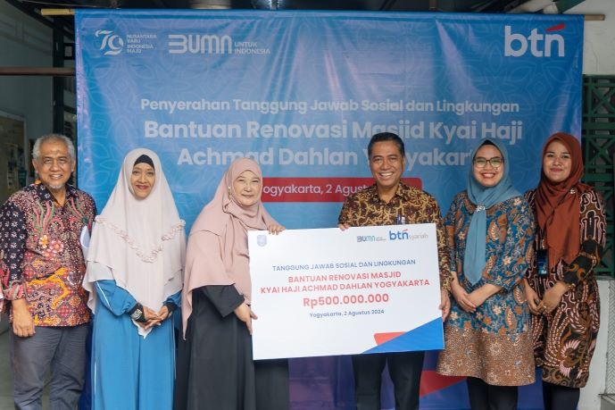 BTN Syariah Bantu Renovasi Masjid KH Ahmad Dahlan 1